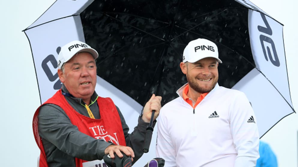 Tyrrell Hatton and Mick Donaghy