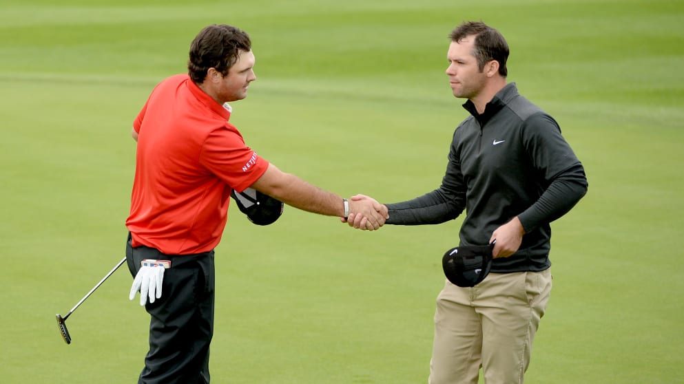 Patrick Reed and Paul Casey