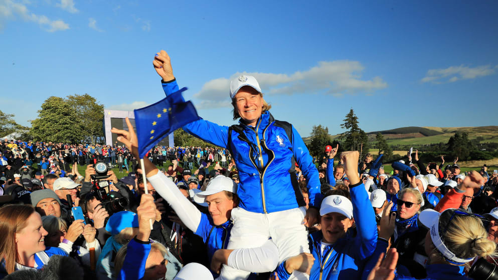 Europe win the Solheim Cup