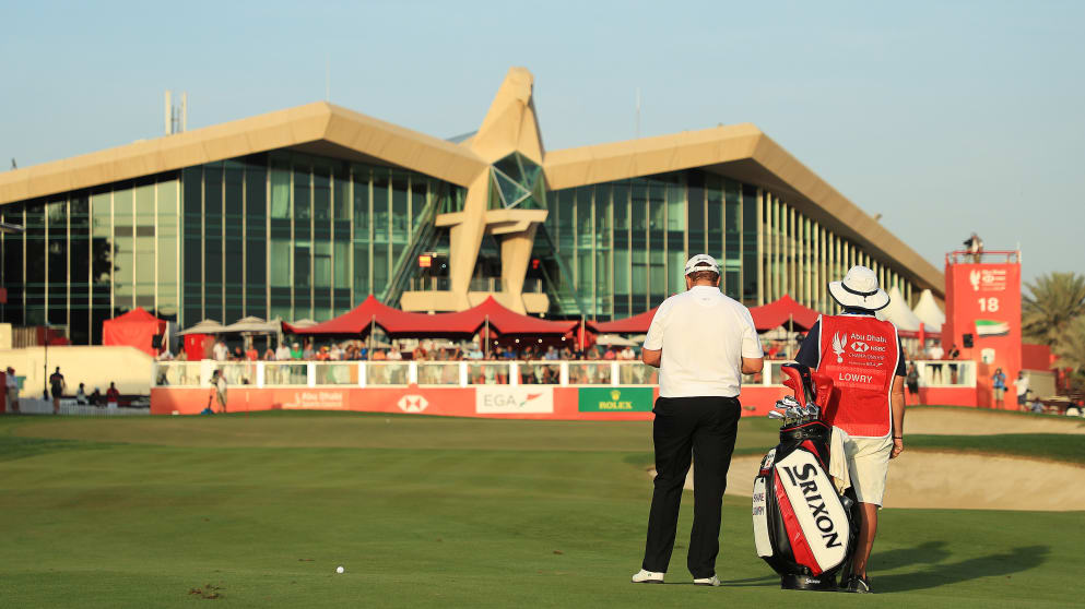Shane Lowry at Abu Dhabi Golf Club 