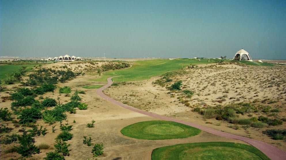 Emirates Golf Club 8th hole 1988