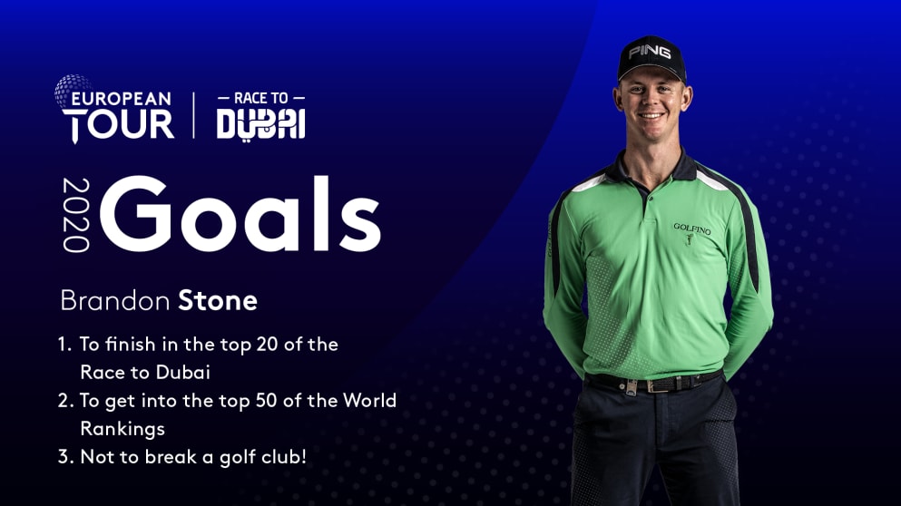 Brandon Stone Season Goals