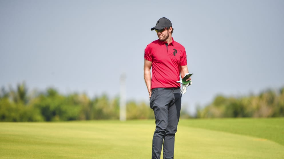 Kalle Samooja on Day Two at the Hainan Open