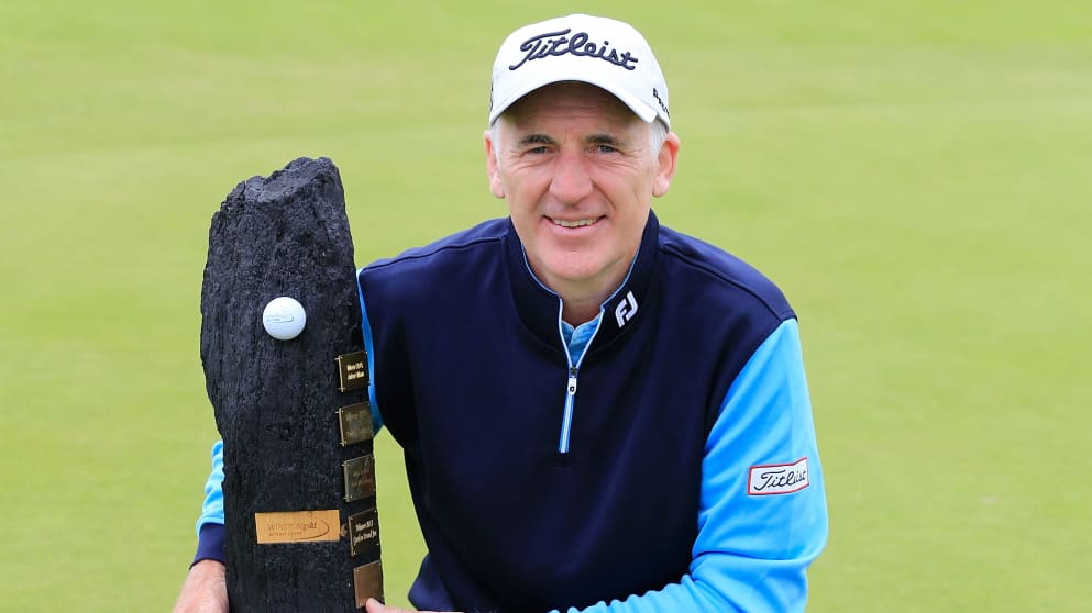 2017 WINSTONgolf Senior Open winner Phillip Price