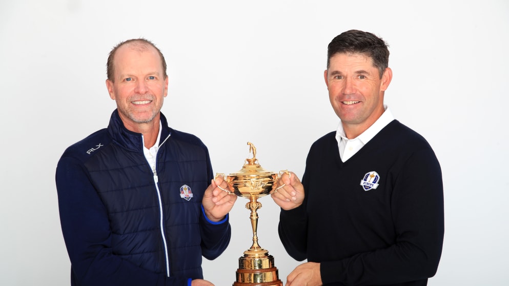 Ryder Cup Captains Steve Stricker and Padraig Harrington