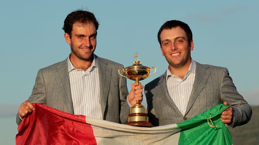 Edoardo and Francesco Molinari