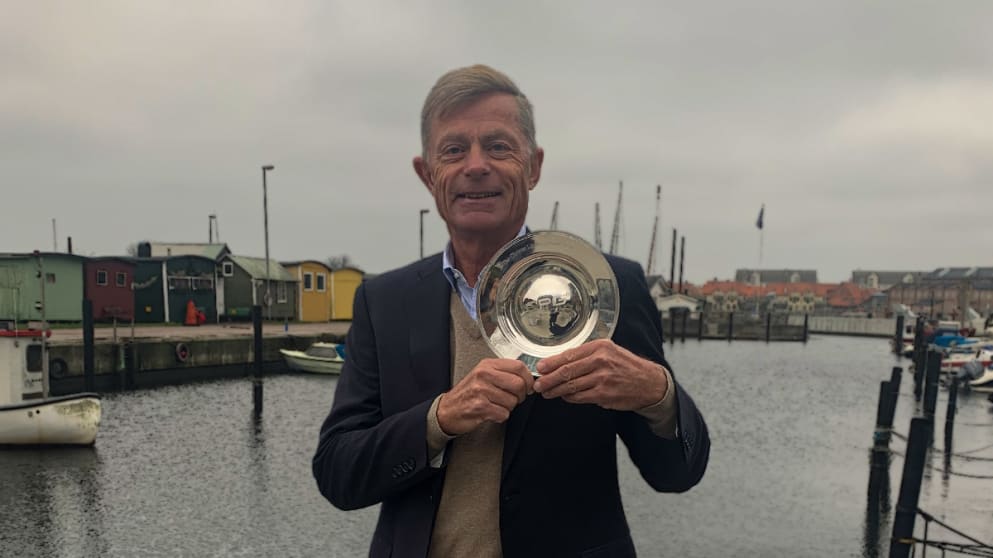 Mikael Sorling received the CPG Christer Lindberg Bowl