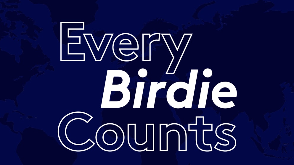 Every Birdie Counts