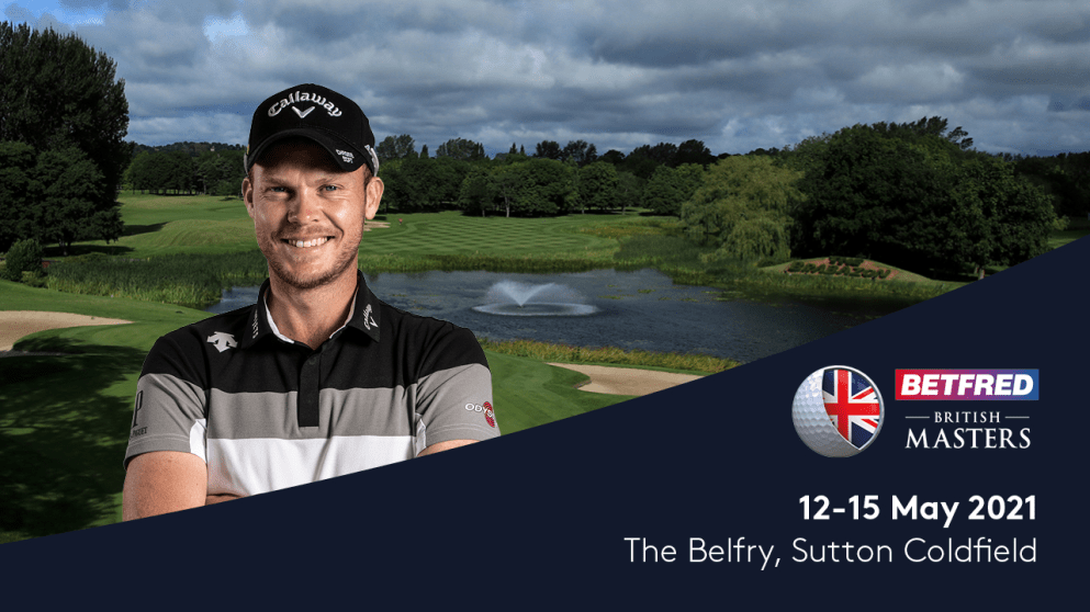 Danny Willett is hosting the 2021 Betfred British Masters