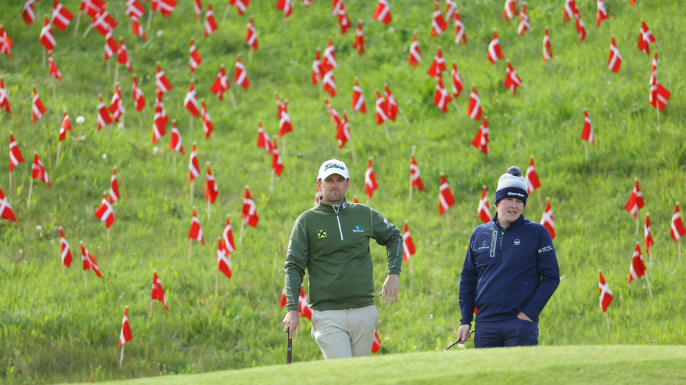 Bernd Wiesberger and Robert MacIntyre