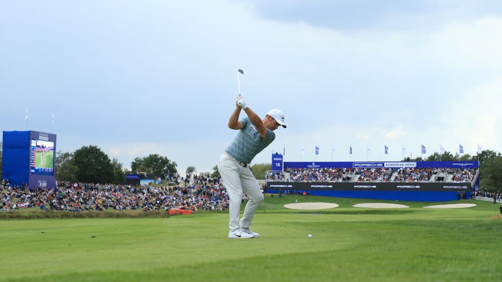 Paul Casey at the 2019 Porsche European Open