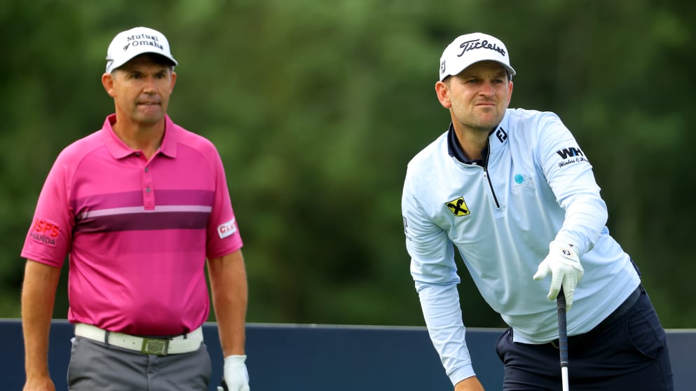 Padraig Harrington and Bernd Wiesberger
