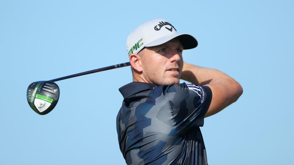 Matt Wallce at The Open