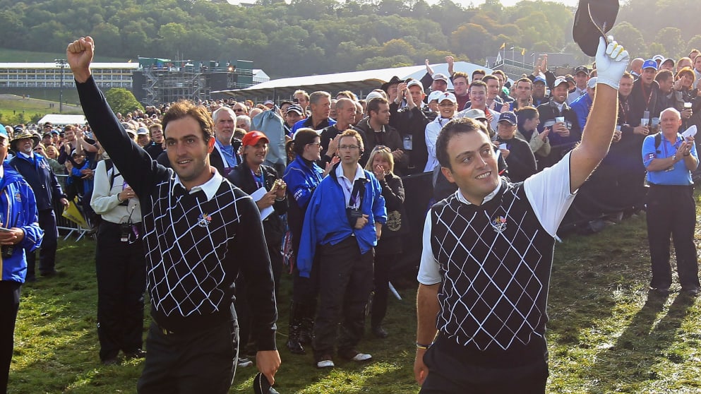 Edoardo and Francesco Molinari