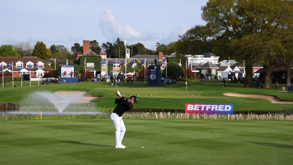 Danny Willett at The Belfry