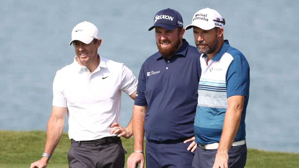 McIlroy, Lowry and Harrington