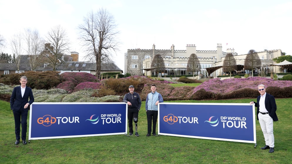 Tony Bennett, Mike Jones, Kipp Popert and Keith Pelley