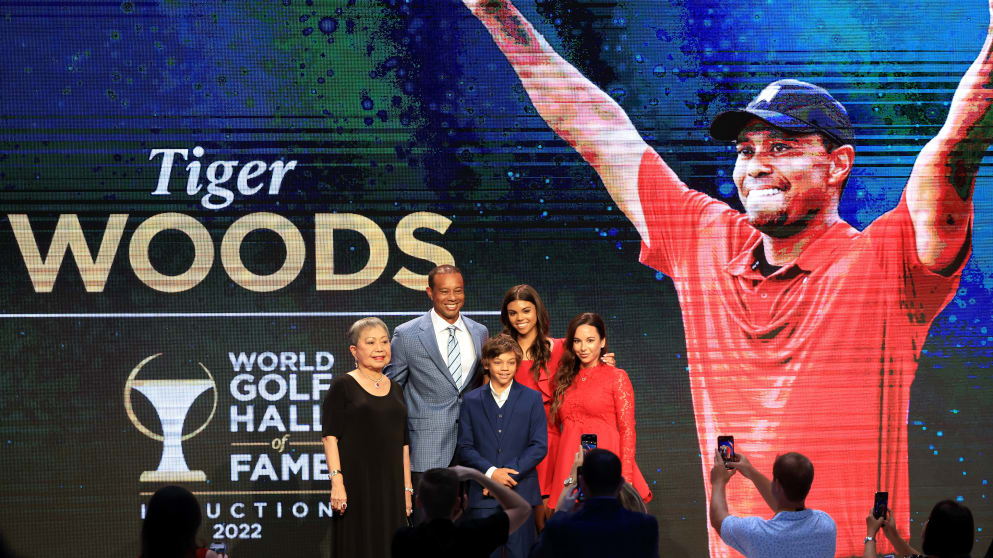 tiger woods hall of fame