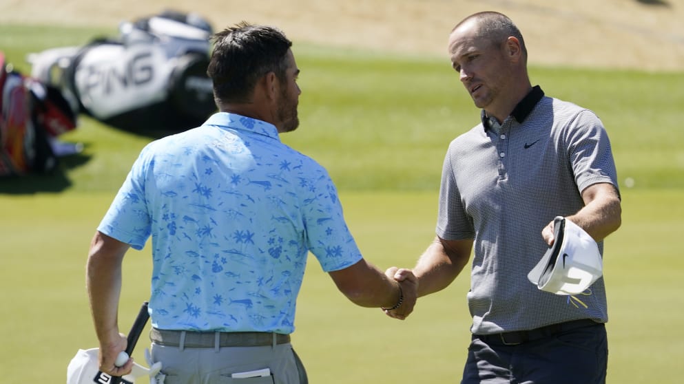 Alex Noren and Louis Oosthuizen