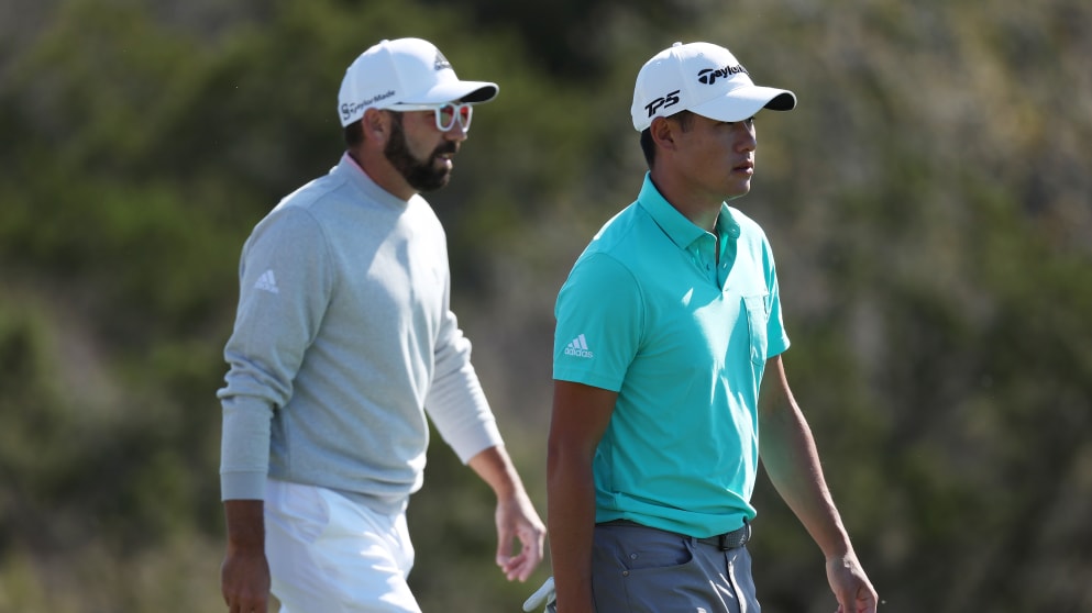 Collin Morikawa and Sergio Garcia