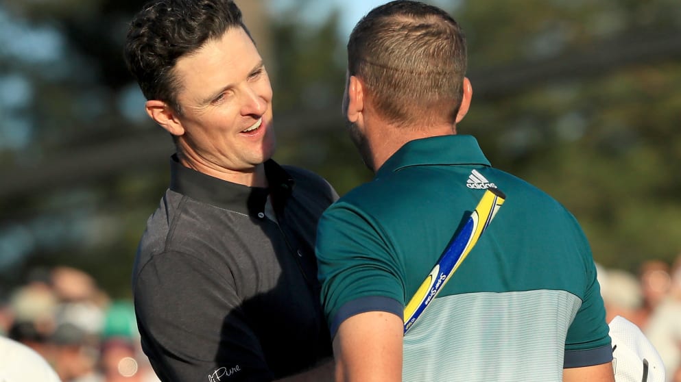 Sergio Garcia and Justin Rose-666619446