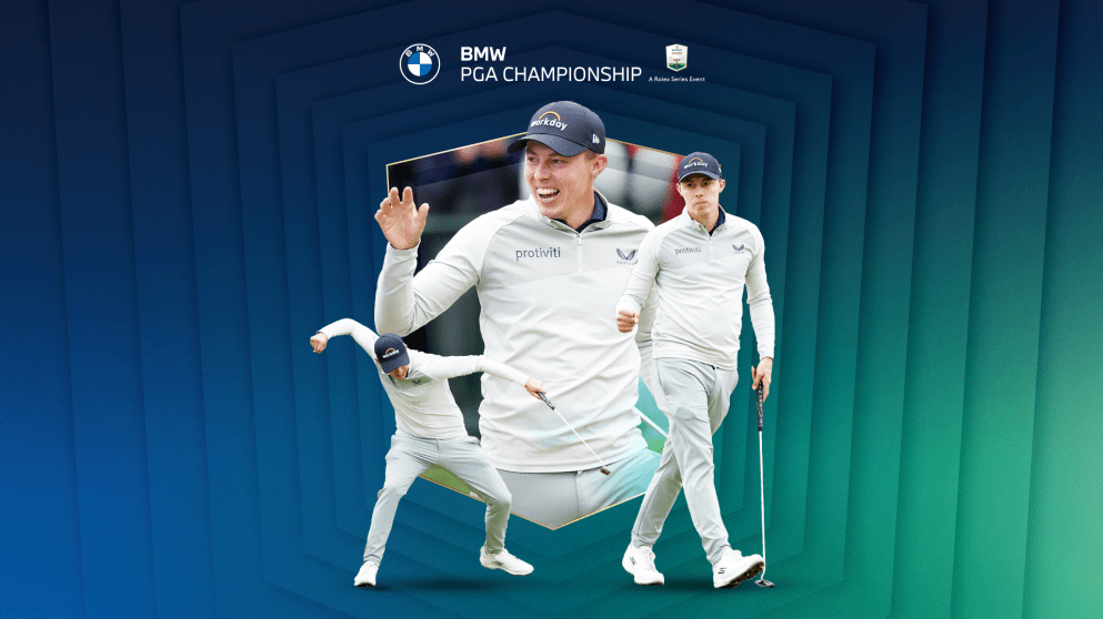 Matt Fitzpatrick BMW PGA Championship announcement 