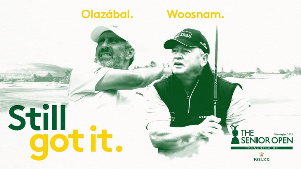 Woosnam Olazabal - Senior Open announcement