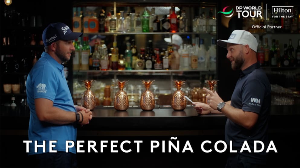 Golfers take on the perfect Piña Colada | Hilton 