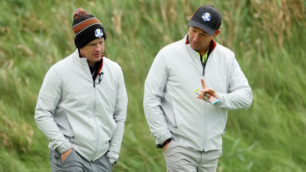 Luke Donald and Pádraig Harrington