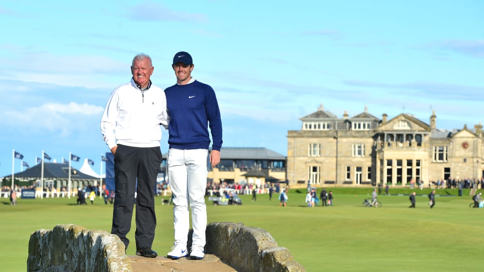 Rory and Gerry McIlroy 