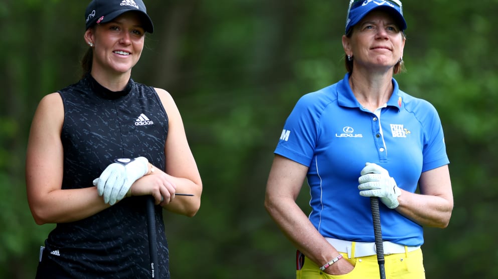 Linn Grant and Annika Sorenstam