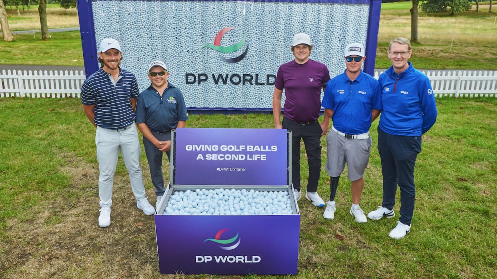 DP World Golf Ball Container_BMW PGA