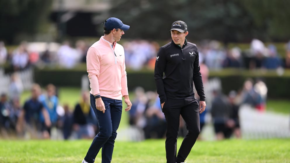 Rory McIlroy and Matt Fitzpatrick