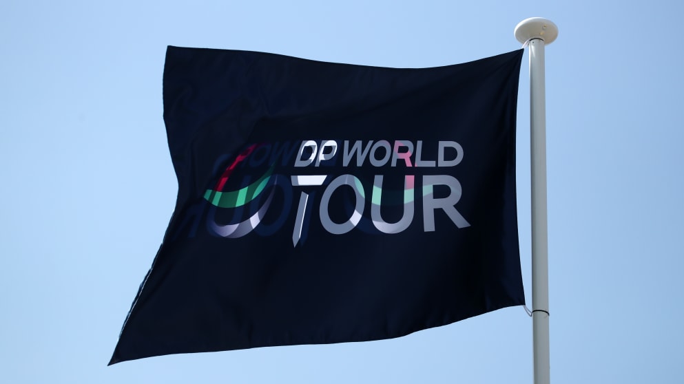 Logotipo de la bandera DP World Tour
