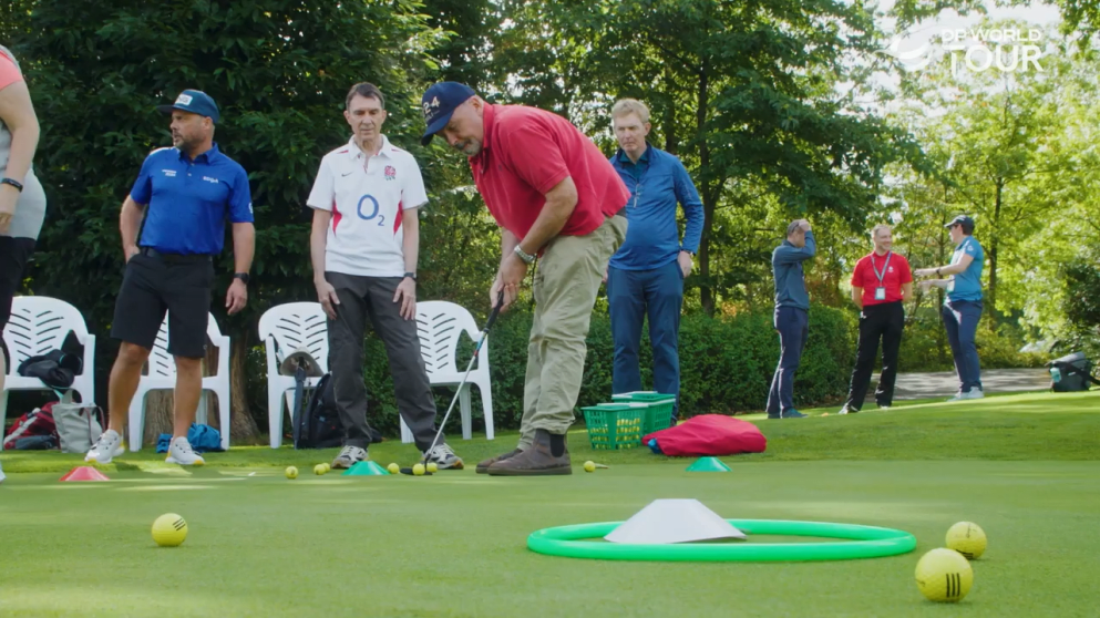Special Olympics clinic