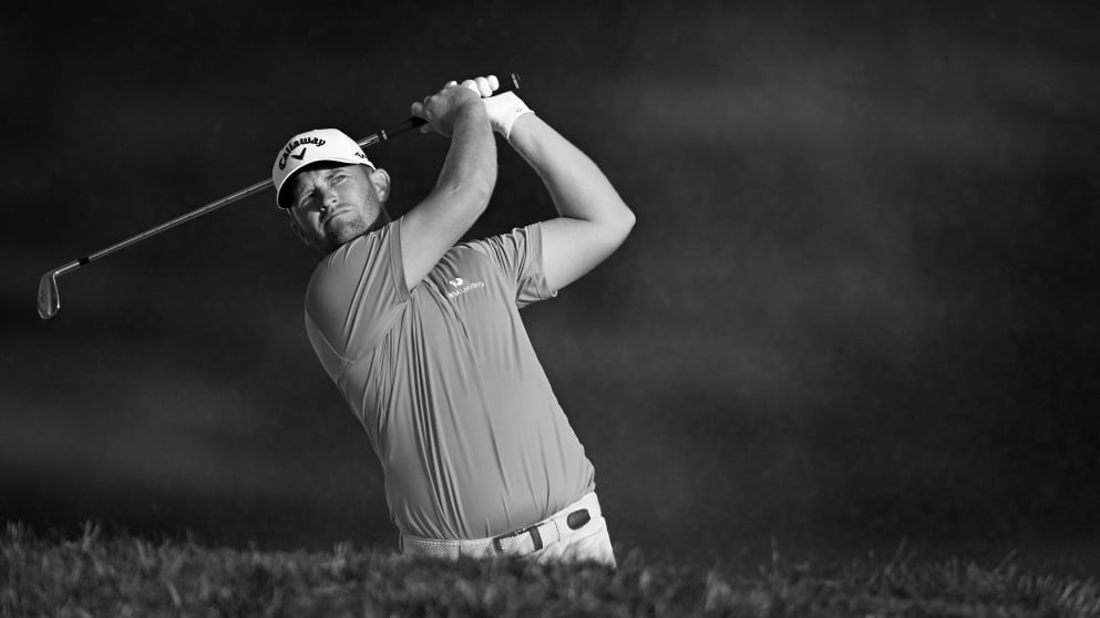 Tom Lewis Player Blog B&W image