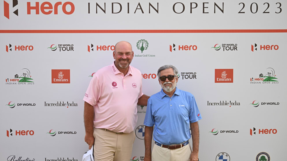 Thomas Bjorn and Dr Munjal-1468224357
