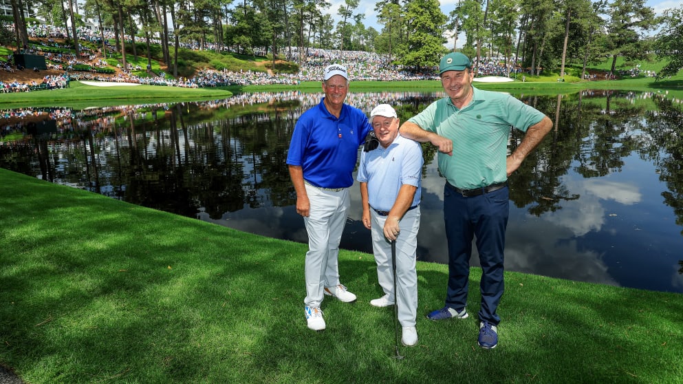 Lyle, Woosnam and Faldo