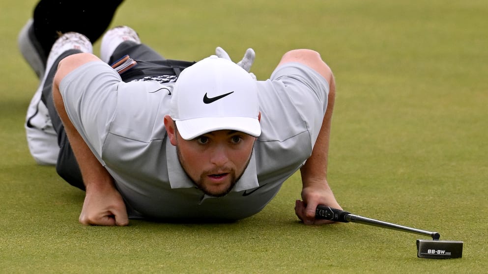 Alex Fitzpatrick putt