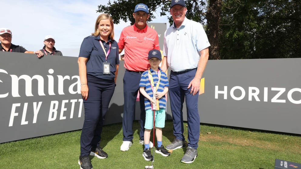 Susan O'Dwyer, Padraig Harrington, Michael Horgan and Tim Walbert