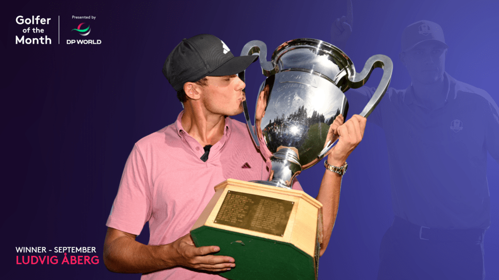 DPWTour 23 - Player of the Month - Ludvig Aberg