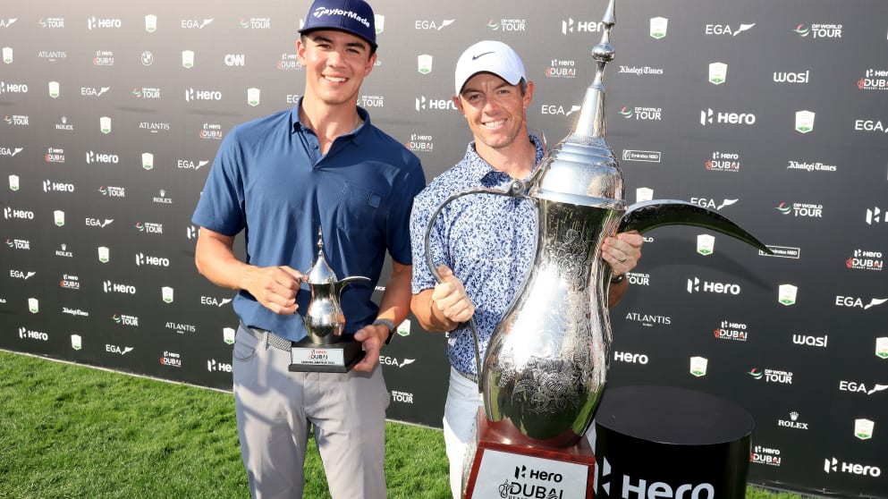 Michael Thorbjornsen and Rory McIlroy