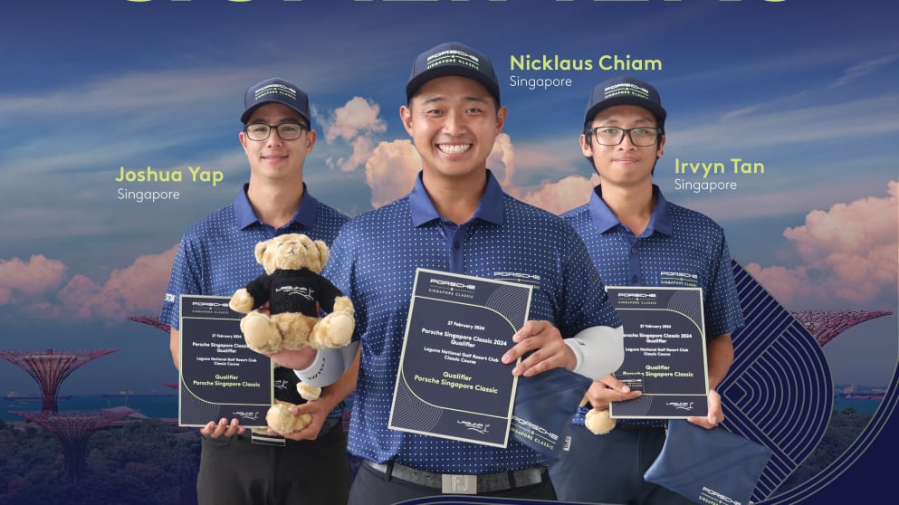 Singapore golfers qualify for PSC