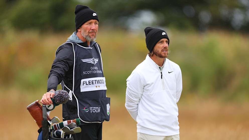 Ian Finnis and Tommy Fleetwood