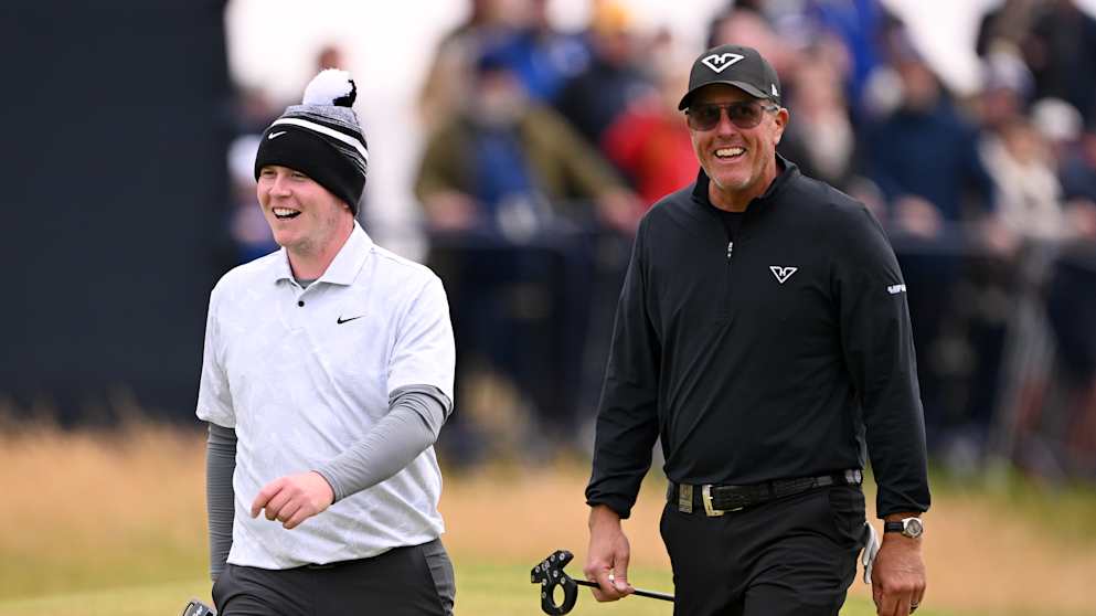 Robert MacIntyre and Phil Mickelson