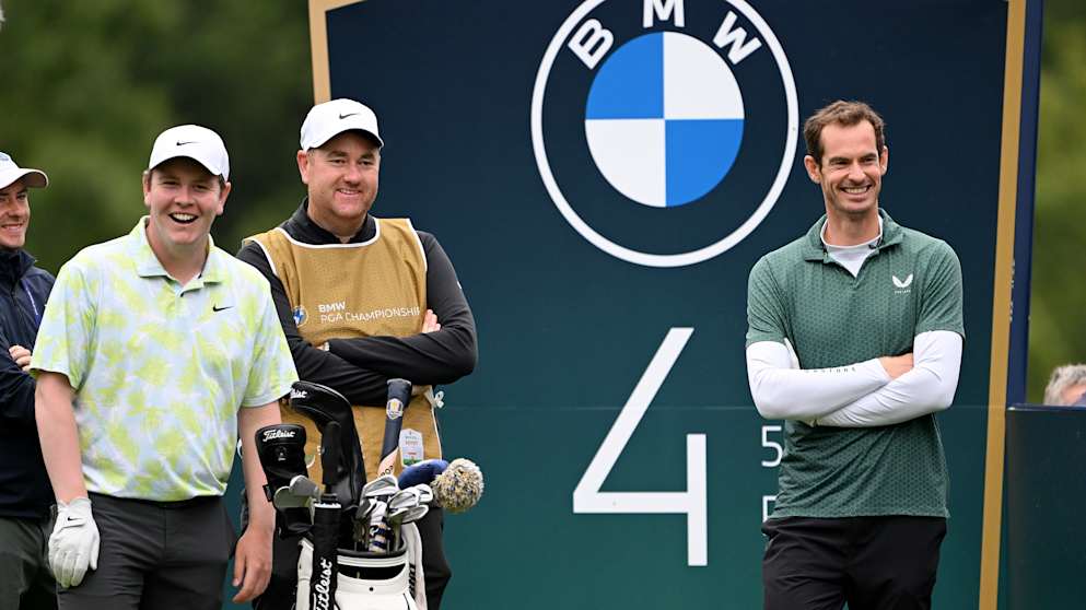 Scots sticking together - Robert MacIntyre and Andy Murray