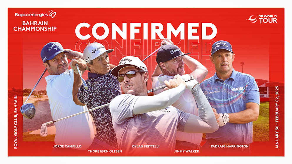 Player announcement2025 Bapco Energies Bahrain Championship