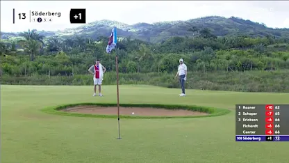 WATCH: Soderberg chips over bunker in middle of the green - Videos - DP ...