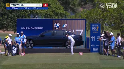 Yan Wei Liu Round 3 Hole 11 - Videos - DP World Tour