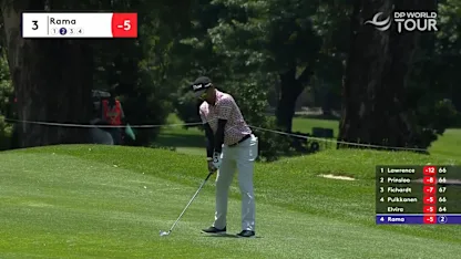 WATCH: Nikhil Rama makes hole-out eagle at the third - Videos - DP ...